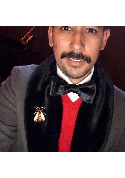 Yeşil Stil Vintage Abartılı Emaye Bumblebee Erkek ve Kadın Böcek Broş Çifti Butonyer Tatil Hediyesi (Yurt Dışından) fırsatları