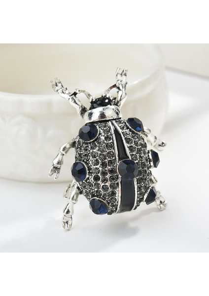 Gümüş Tarzı Vahşi Böcek Hayvan Broş Moda Metal Böcek Scarab Pin Boutonniere ve Broşlar (Yurt Dışından) modelleri
