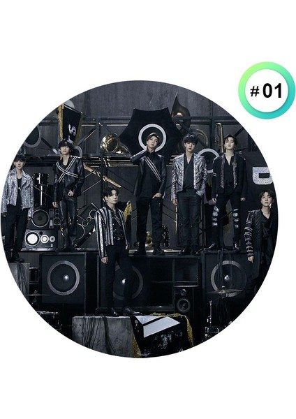 No.2 Boyutu Kpop Bts Butter Pin Bangtan Boy Brooch Kumaş Okul Çantası Düğme Göğüs Hatıra Hediye 방탄소년단 防弾少年団 (Yurt Dışından)