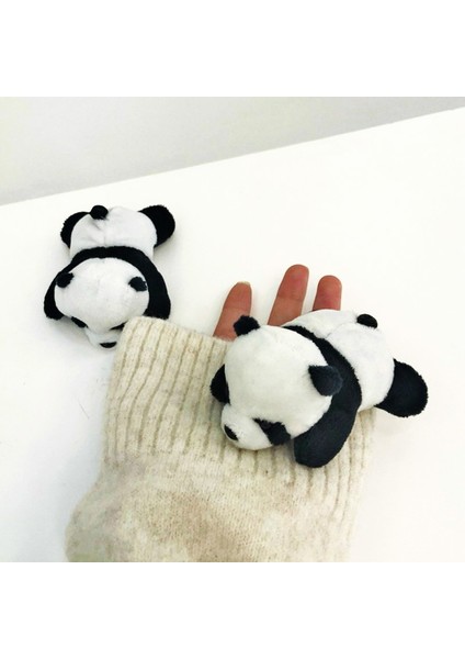 Panda Broşu Baba Ayı Bebek Oyuncak Seti Cartoolush Sevimli Bebek Kumaş Oyuncak (Yurt Dışından)