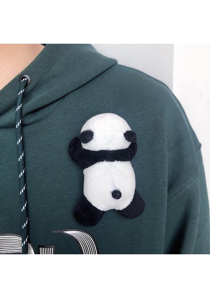 Panda Broşu Baba Ayı Bebek Oyuncak Seti Cartoolush Sevimli Bebek Kumaş Oyuncak (Yurt Dışından)