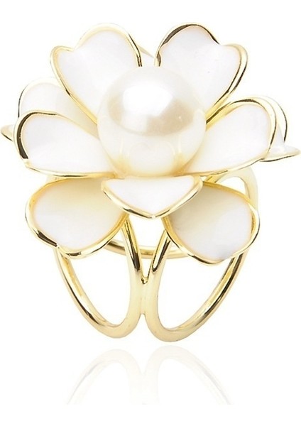 Siyah Stil Kadın Moda Inci Taşlı Taçlı Hoop Ipek Şal Toka Klipsi Toka Tutucu Takı Hediye (Yurt Dışından) fırsatları