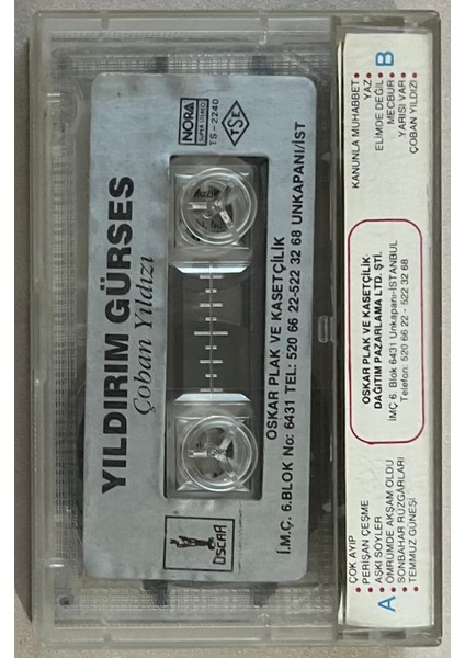 Yıldırım Gürses - Çoban Yıldızı Kaset