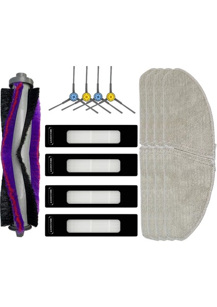 Eureka NER800 Robot Yedek Ana Yan Fırça Hepa Filtre Paspas Pedleri Yedek Parçalar Aksesuarlar (Yurt Dışından) indirimleri