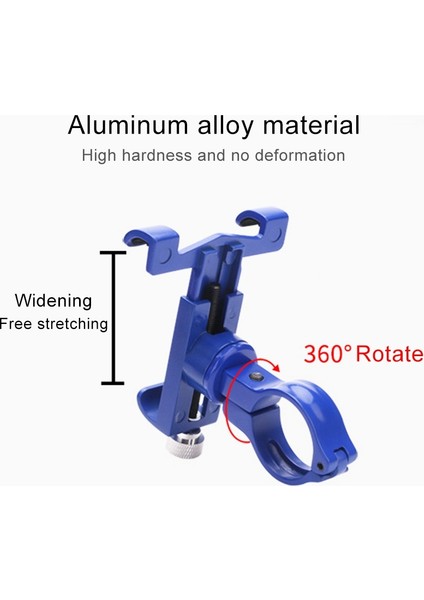 Bisiklet Için 360 Derece Dönebilen Telefon Braketi (Yurt Dışından) indirimleri