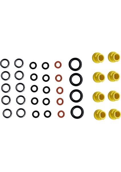 2 Set O-Ring For Hose Nozzle O-Ring Seal 2.640-729.0 Rubber O-Ring Pressure Washer For K2 K4 K5 K6 K7 B (Yurt Dışından) fiyatları