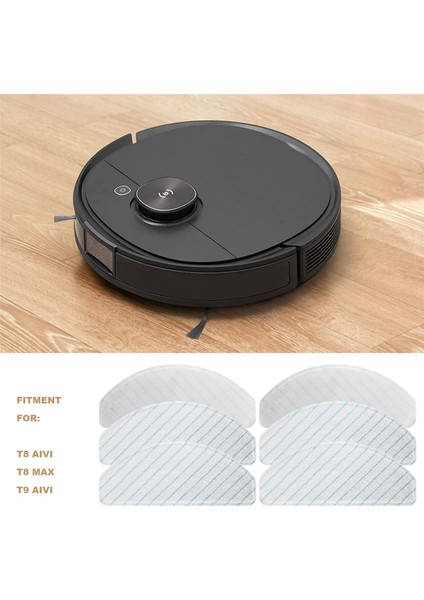 50 Adet Tek Kullanımlık Güçlü Bez Paspas Bezleri Pedleri Deebot Ozmo T8 T8 Max T9 + Elektrikli Süpürge Parçaları (Yurt Dışından) indirimleri
