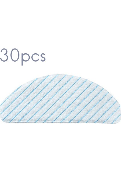 30 Adet Ecovacs Deebot Ozmo T8 Aivi T8 Max Robotlu Süpürge Tek Kullanımlık Güçlü Temizlik Bezi Paspas Bezi (Yurt Dışından)