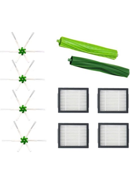 9 Adet Elektrikli Süpürge Yedek Parçaları Hepa Filtre Yan Fırça E5 E6 I7 I7+ Elektrikli Süpürge Aksesuarları (Yurt Dışından)