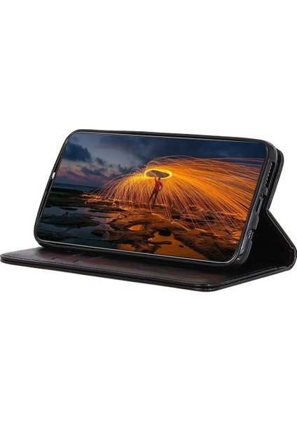 Samsung Galaxy S23 5g Için Manyetik Pu Kılıf (Yurt Dışından)