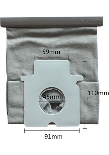 6pcs Ev Tipi Elektrikli Süpürge -E7101 -CG663 -E7305 Aksesuar Çantası Çöp Torbası C-20E (Yurt Dışından) fiyatları