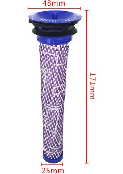 Suitable For Vacuum Cleaner Accessories V7 Front And Rear Filter Elements Filter Cotton Filter Set (Yurt Dışından)