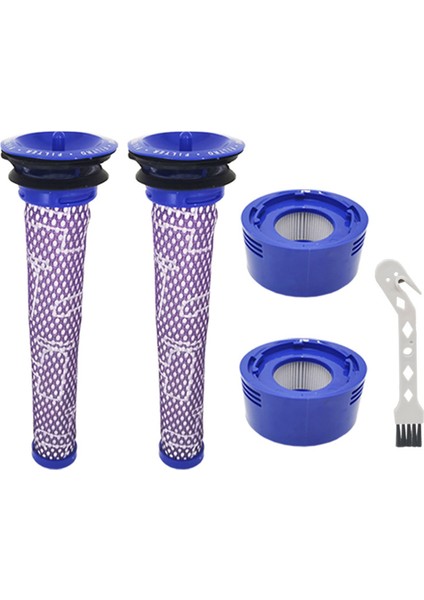 Suitable For Vacuum Cleaner Accessories V7 Front And Rear Filter Elements Filter Cotton Filter Set (Yurt Dışından)