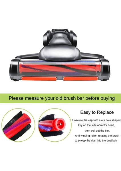Replacement Parts Roller Brush Hepa Filters Compatible For V6 DC59 DC62 SV03 Vacuum Cleaner Accessories (Yurt Dışından) indirimleri