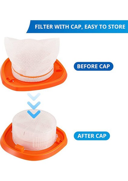 Vakum Filtreleri Black & Decker HNVC220BCP07 Dustbuster El Süpürgesi Parçaları HNVCF10 Süpürme Robotu Temizleme Aksesuarları (Yurt Dışından)