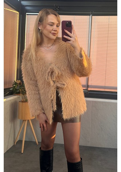 Camel Marka Model Oversize Sakallı Hırka indirimleri