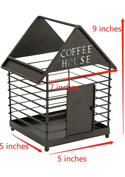 Kahve Pod Tutucu, K Kupası Tutucu Kahve Pod Tutucuları Kahve Pod Düzenleyici Kahve Evi Espresso Kapsül Tutucu (Yurt Dışından)