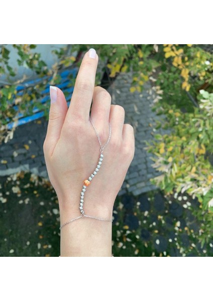 Charm'lı Dorika Modeli 925 Ayar Gümüş Şahmeran