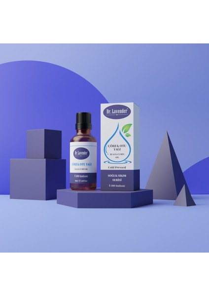 Katkısız Soğuk Sıkım Saf Çörek Otu Yağı 50 ml