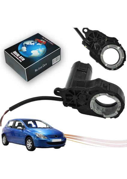 Peugeot 307 Için 1 Adet Sol Sürücü Tarafı Elektrikli Katlanır Ayna Motoru