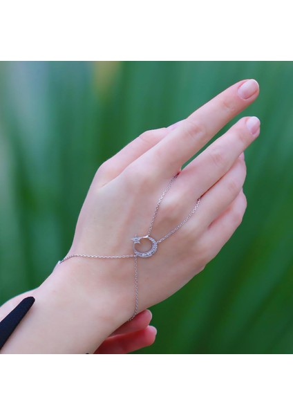 Ay Yıldız Zirkon Taşlı 925 Ayar Gümüş Şahmeran modelleri