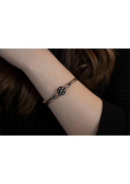 Topaz Modeli Altın Kaplama Gümüş Kelepçe modelleri