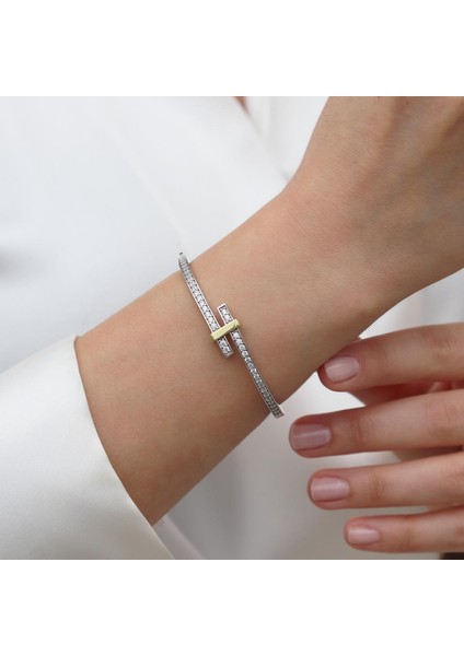 Tffny Modeli Gümüş Kelepçe