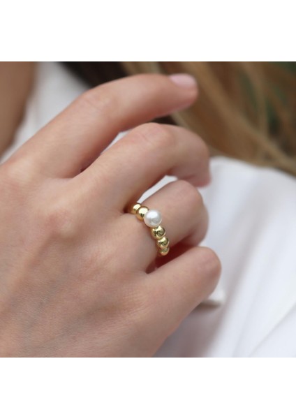 Vintage Inci Gümüş Yüzük