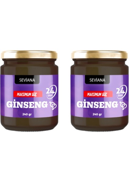 Bitkisel Mesir Kuvvet Bal Atom Ginseng Epimedyümlü Macun 2x240 Gr