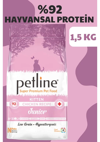 Natural Premium Kitten Tavuklu Yavru Kedi Maması 1,5 kg