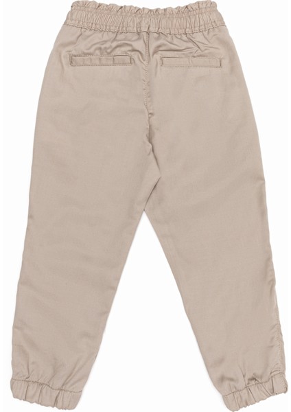 U.S. Polo Assn. Kız Çocuk Haki Pantolon (Kanvas-Chino) 50247093-VR027