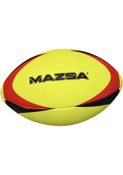 Mazsa RB-KRC0400 Celluler Rubber Rugby Topu No4