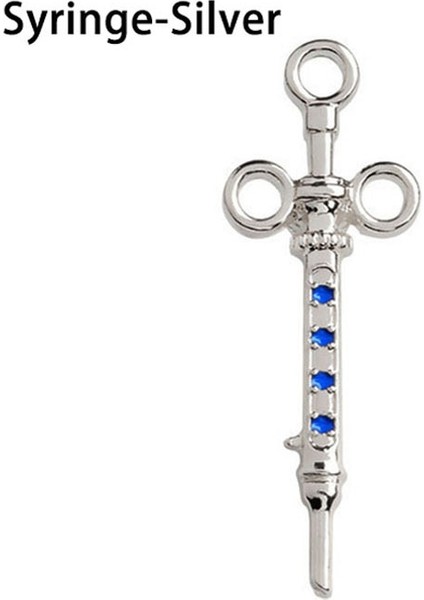 Gümüş Tarzı Sinir Dokusu Doktor/hemşire Iğne Pin Tıbbi Organ Broş Dıy Charm Trendy Kreatif Kimya Takı Hediyesi (Yurt Dışından)