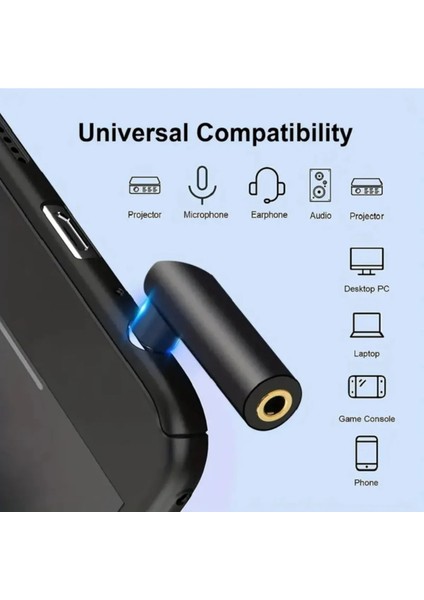 3.5mm Stereo L Aparat 4 Boğumlu 3.5 mm Stereo 90 Derece Sağ Açılı Çevirici Jak Dişi Erkek 1 Adet