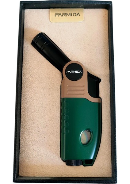 Parmida PCM0358 Tek Torch Pürmüz Jet Ale Özel Kutulu Çakmak