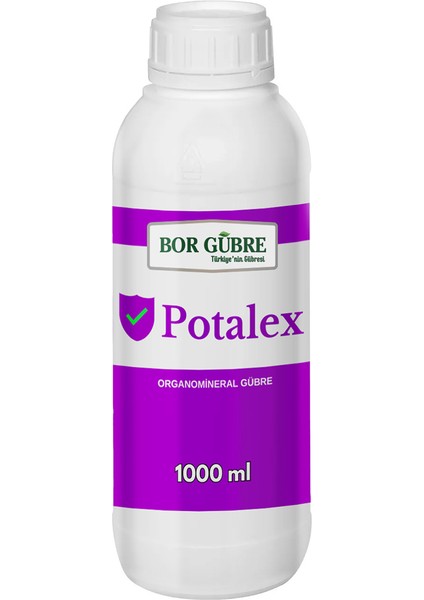 Potalex - 1000 ml Sıvı Organik Potasyum Çözeltisi