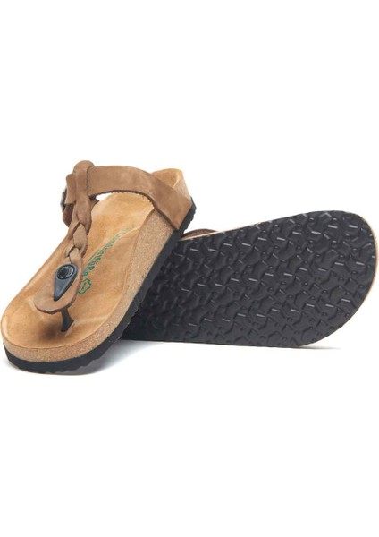 / Guidan - Deri Parmak Arası Terlik ( Kum Nubuk Deri ) fiyatları