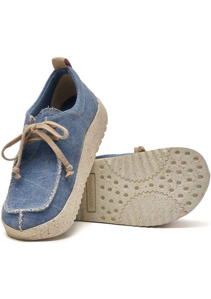 / Wandell-T - Kanvas Bağcıklı Ayakkabı ( Mavi - Beyaz Kanvas ) fiyatları