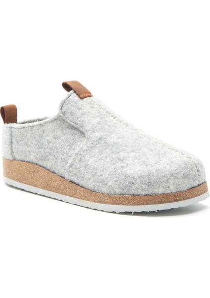 / Romy - Yün Ev Ayakkabısı ( Gri Yün )