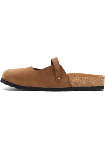 / Kelly - Deri Sabo Terlik ( Kum Nubuk Deri ) modelleri