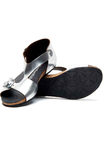 / Lorah - Deri Babet Ayakkabı ( Gümüş Nubuk Deri ) fiyatları