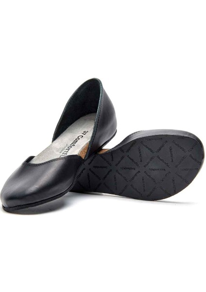 / Este - Deri Babet Ayakkabı ( Siyah Leather )
