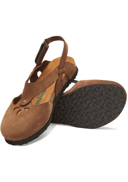 / Megan - Deri Sandalet ( Kum Nubuk Deri ) fiyatları