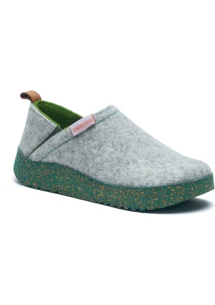 / Lumi-W - Yün Ev Ayakkabısı ( Gri Yün )
