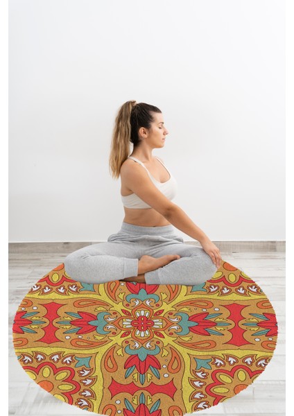 Yoga, Meditasyon,burçlar ve Mandala Temalı, Meditasyon Halısı 114 fırsatları