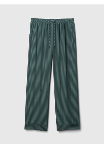 Kadın Koyu Yeşil Saten Pijama Altı fiyatları