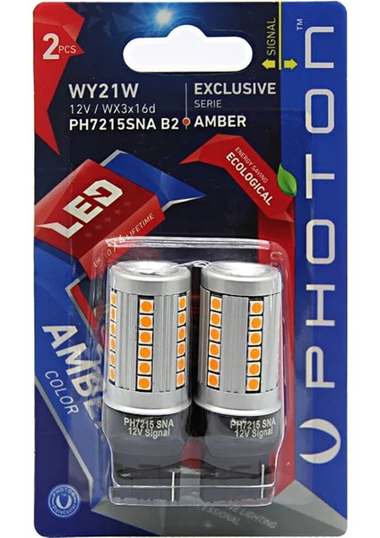 T20 W21W 12V Fanlı Exclusive Serie 2'li Blister LED fiyatları