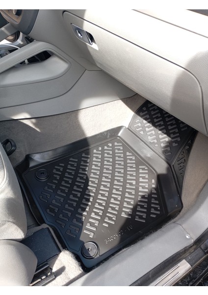 Volkswagen Golf 5 2003-2009 3D Havuzlu Paspas Siyah