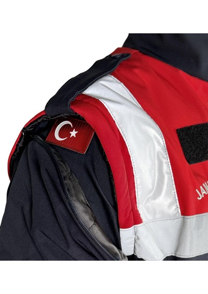 Kolları Çıkarılabilir Jandarma Softshell Mont