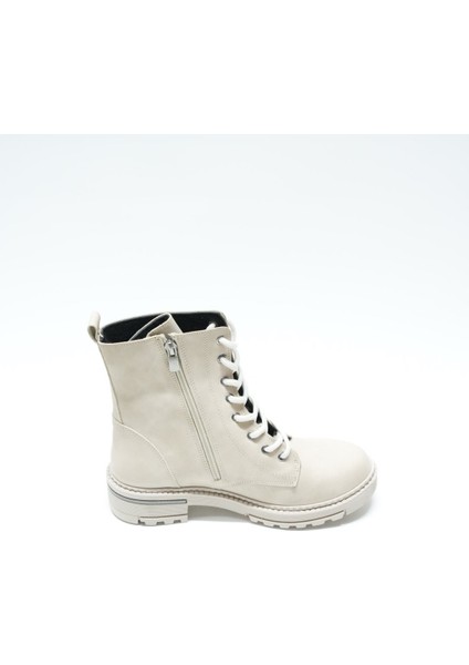 Dubai Yüksek Boğaz Bağcıklı Kadın Bot, Bej(Ladik) fırsatları